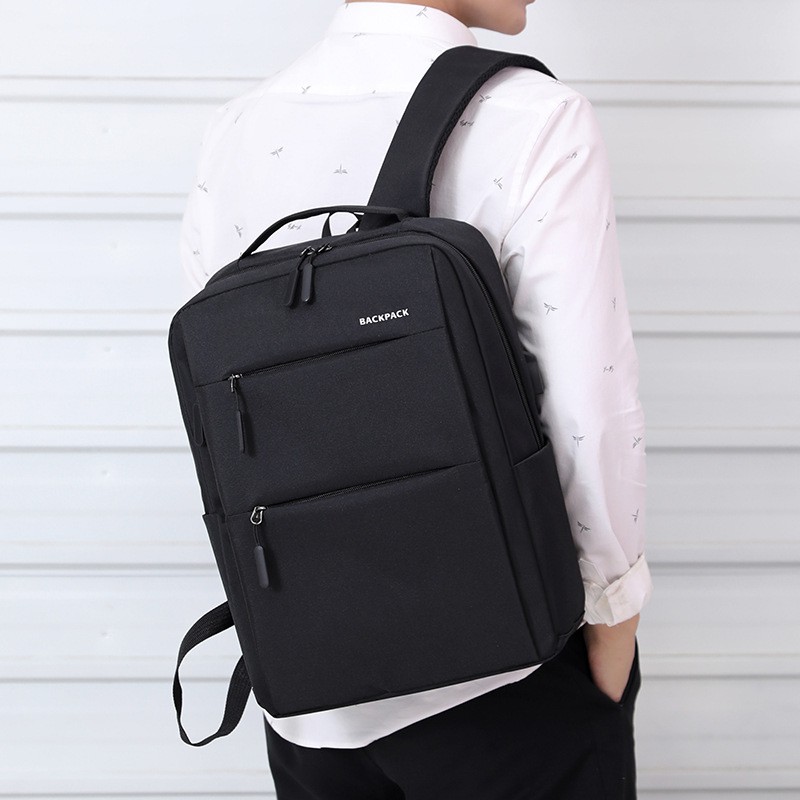 (Tặng kèm dây sạc) Balo laptop Backpack thời trang phong cách