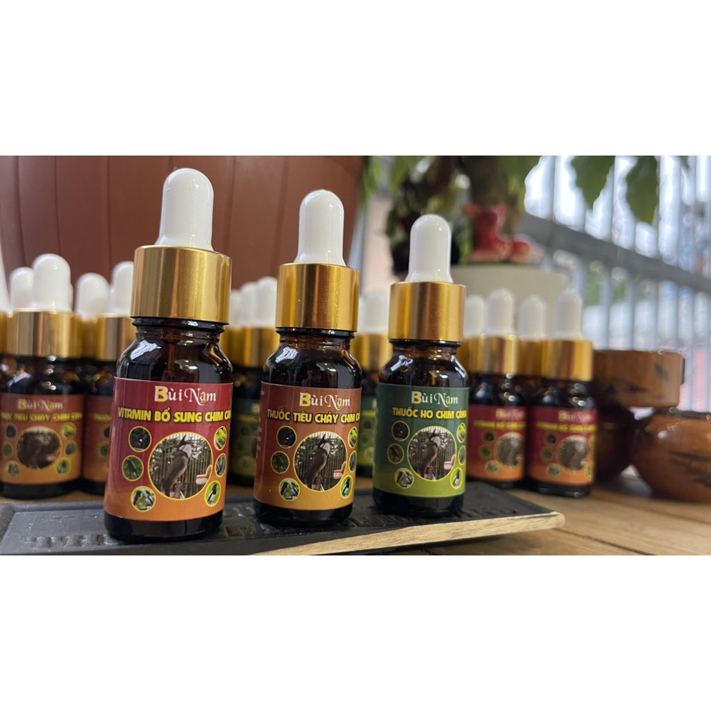 [Ảnh thật tự chụp] Lọ Dưỡng Chất Giảm Ho Cho Chim Cảnh - Chuyên Cho Người Chơi Chim Cảnh, Thi Đấu