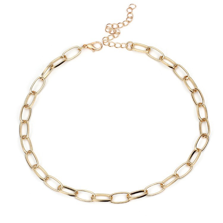 Chocker sợi xích thưa bản to cá tính DCX78 Mayconner