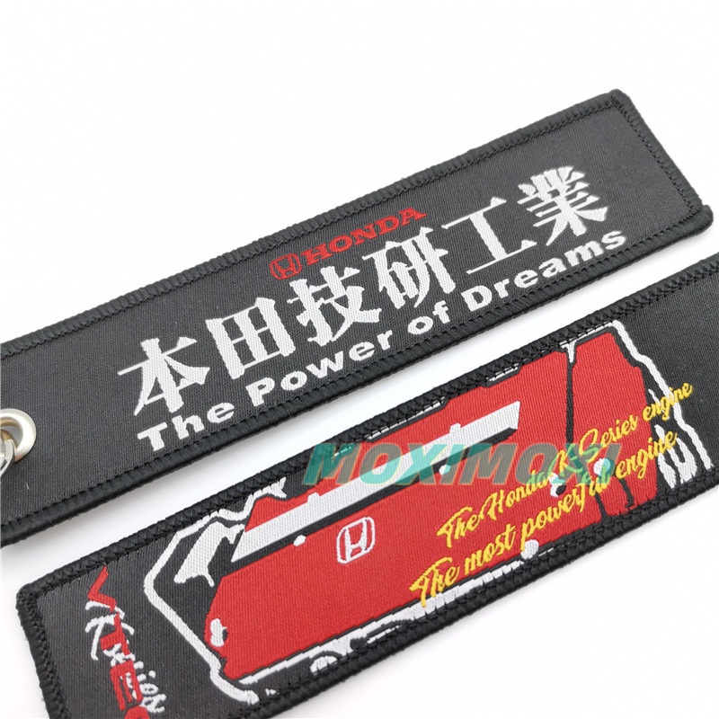 1 Móc Khóa Xe Hơi JDM TRD / SpoonSport / RalliArt / Mugen / Type R / Nismo