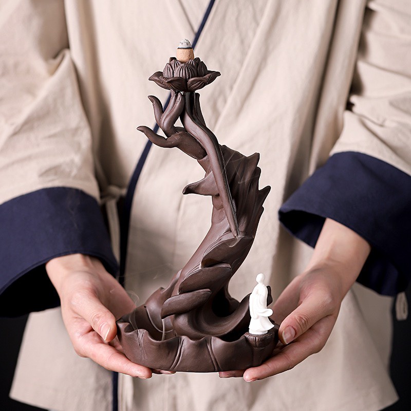 Thác Khói Trầm Hương Phật Thủ Thác Xông Trầm Tuyển Chọn Nhiều Mẫu Đẹp