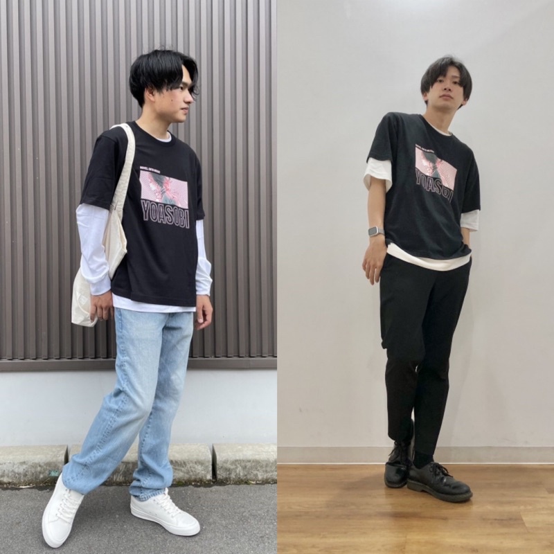 Áo phông nữ cổ tròn YOASOBI UT xinh xắn, dễ thương của Uniqlo