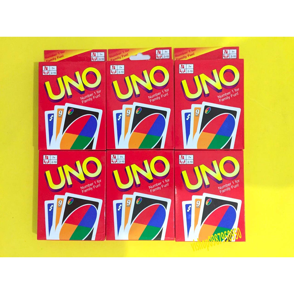 Bài UNO giấy 108 lá giá siêu rẻ Bài UNO cơ Bản 2 tệp bài