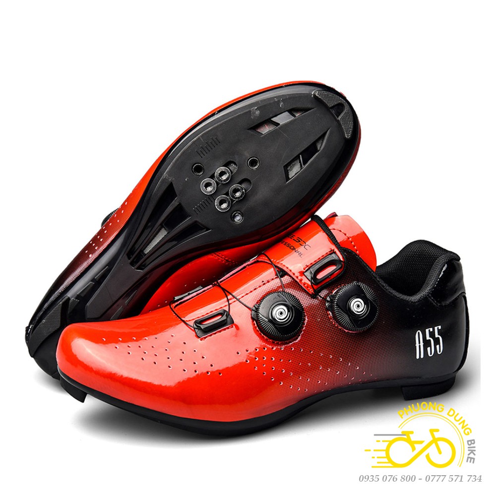 Giày can đi xe đạp thể thao Road, MTB CLAEE GX A55 - 2 Khóa Vặn