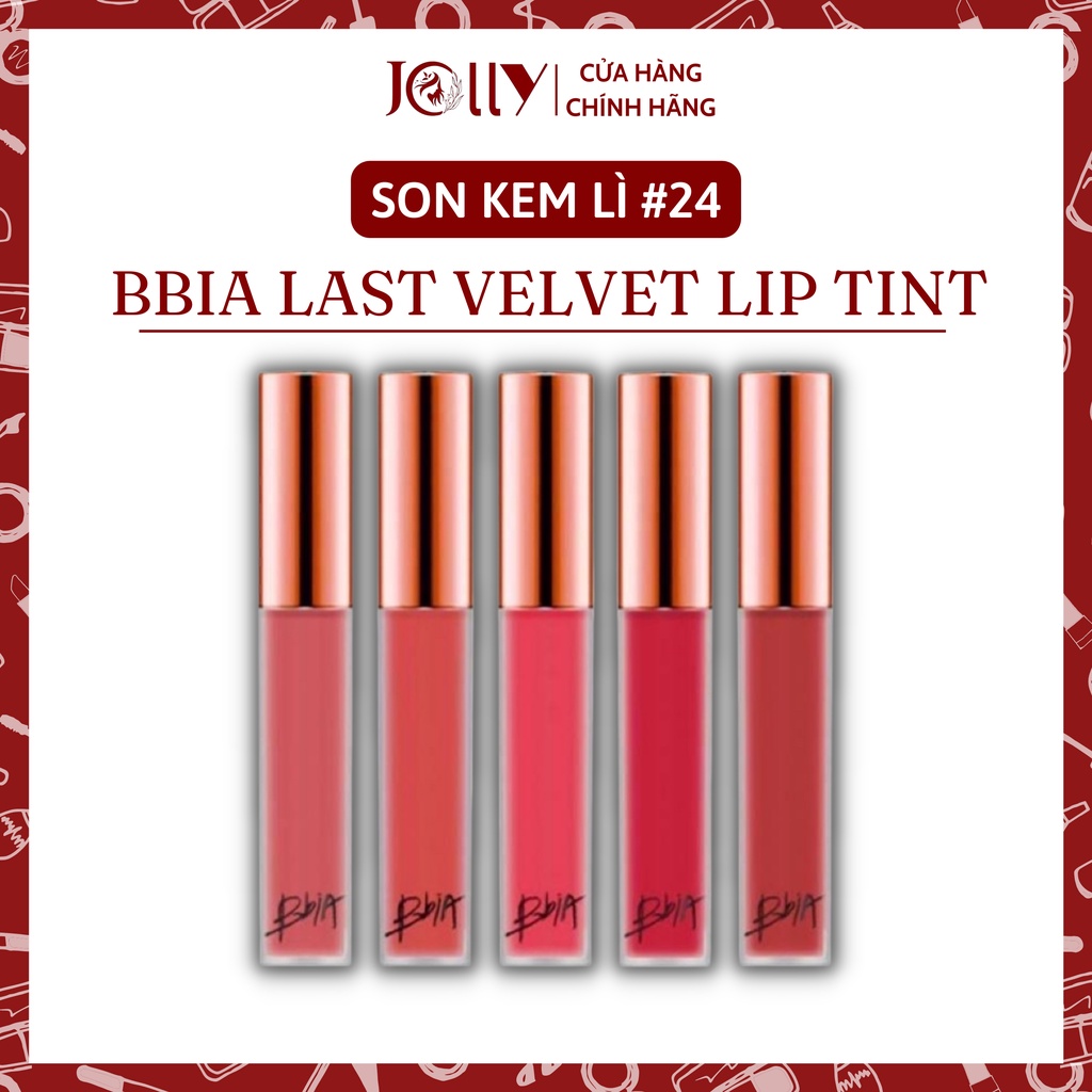 SON KEM LÌ BBIA LAST VELVET LIP TINT
