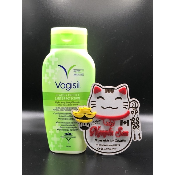 Dung dịch vệ sinh vagisil bill canada 240ml