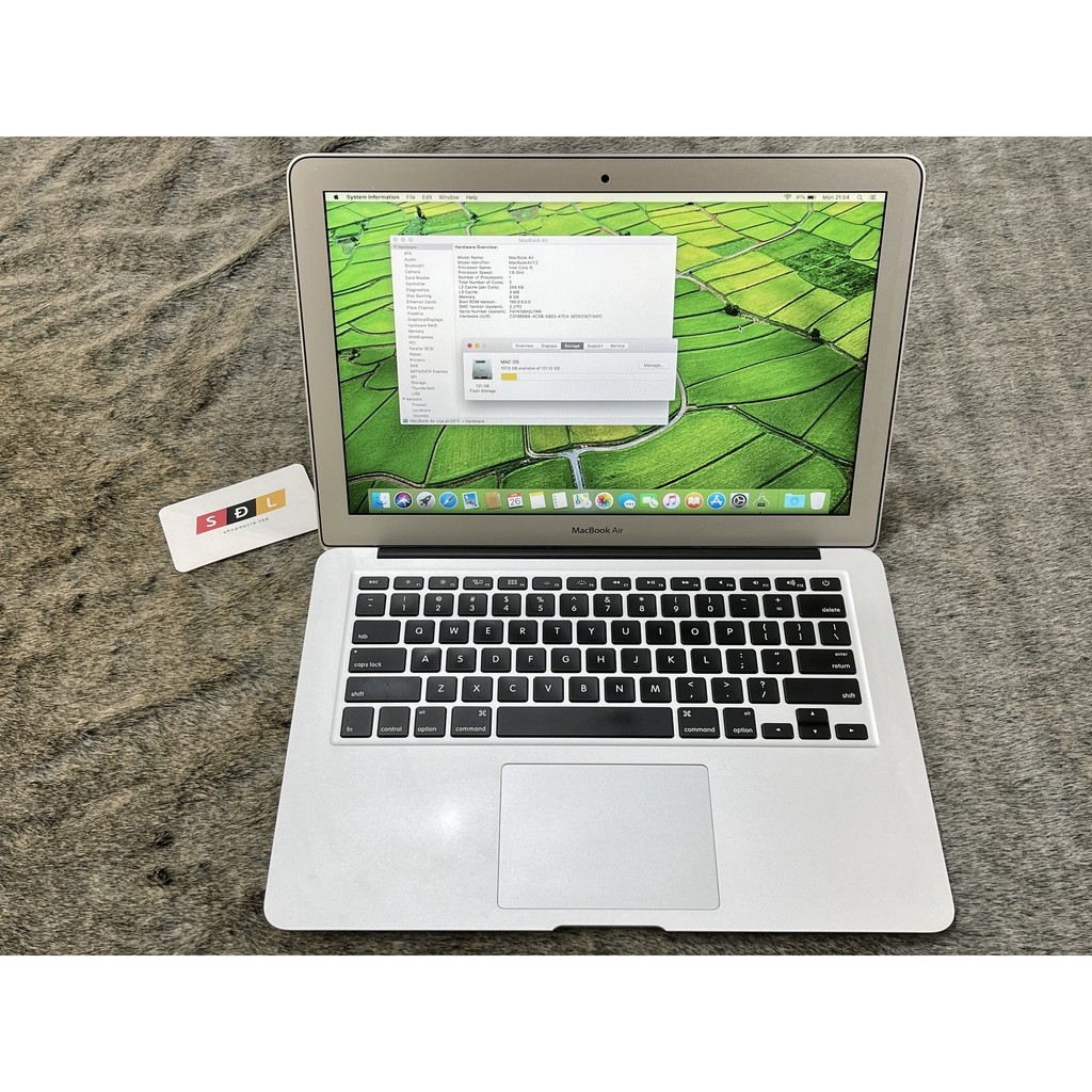 Máy tính Macbook Air (13 inch, 2017) Core i5 / RAM 8GB / SSD 128GB MQD32