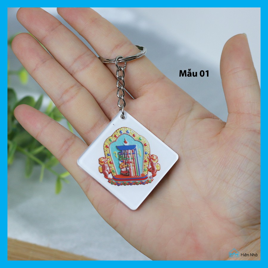 Móc khóa phong thủy Kalachakra - Kim cang thời luân - 8 Mẫu Ngẫu Nhiên- Hiên Nhà | BigBuy360 - bigbuy360.vn