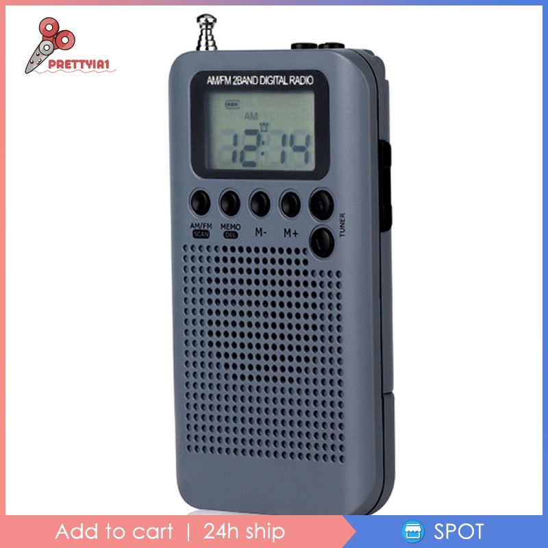 Radio FM Kỹ Thuật Số Bỏ Túi Prettyia1] AM