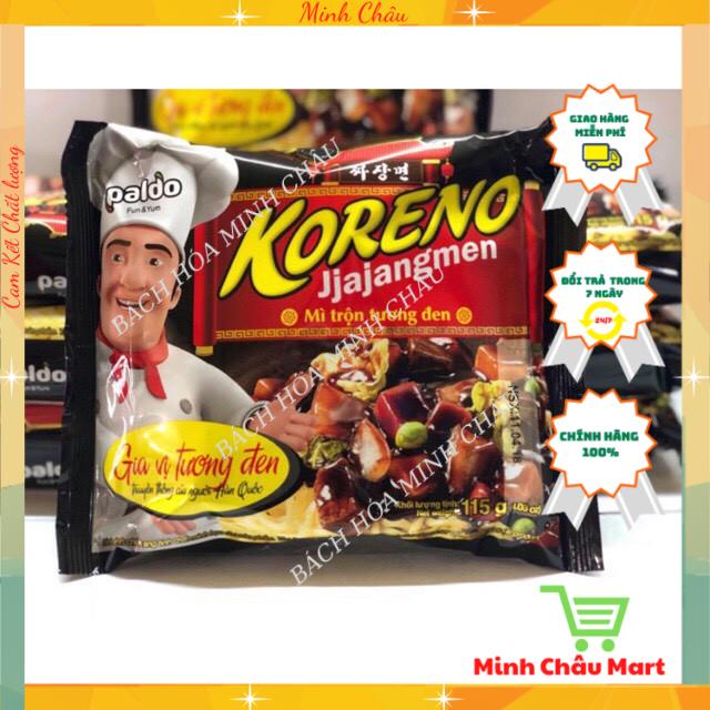 Mì Trộn Tương Đen Koreno Jjajangmen Paldo 115g