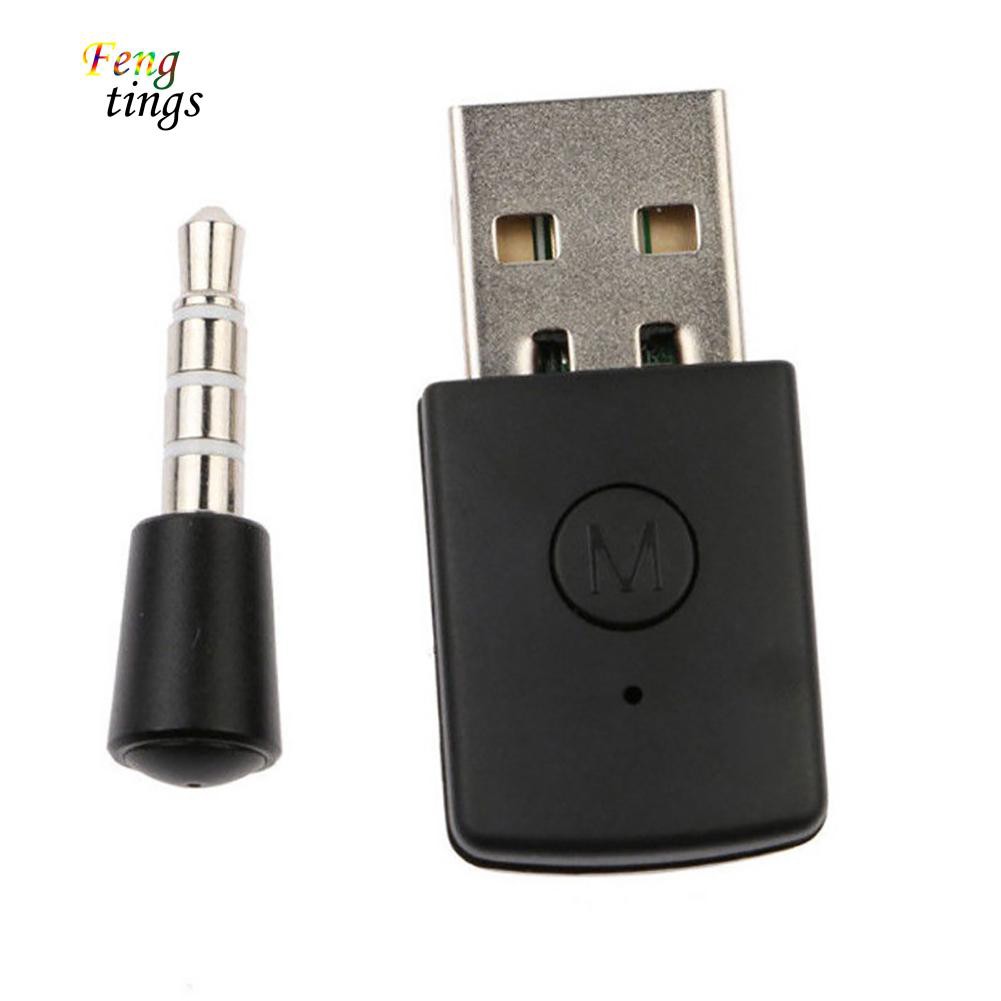Bộ chuyển đổi tai nghe Dongle 3.5mm bluetooth 4.0 từ USB 2.0 chuyên dùng cho bộ điều khiển PS4