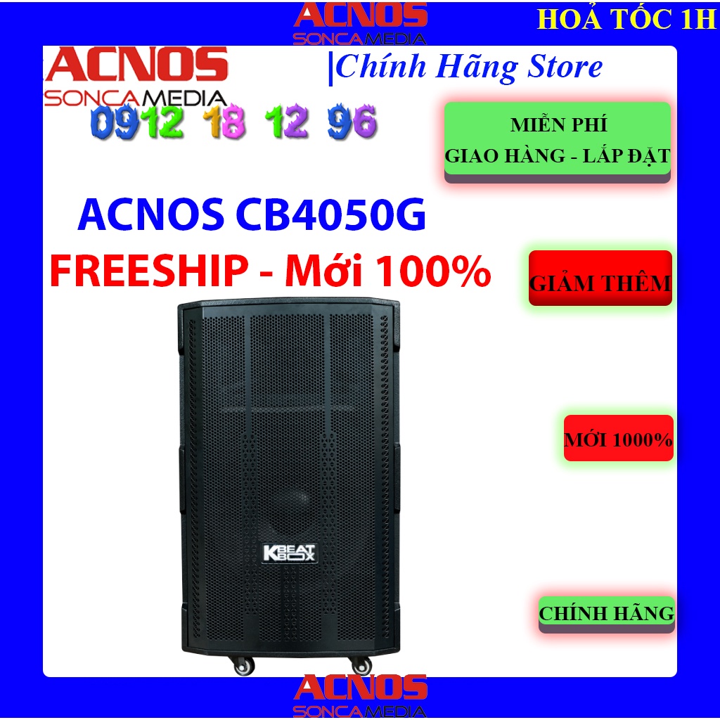 Loa kéo Acnos CB4050G - Hàng chính hãng