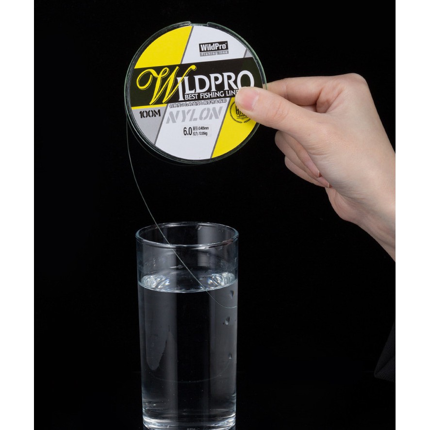 Cước Câu Cá NyLon Wild Pro Siêu Bền Đại Lý Đồ Câu Cá 100m_ Dây Câu Cá