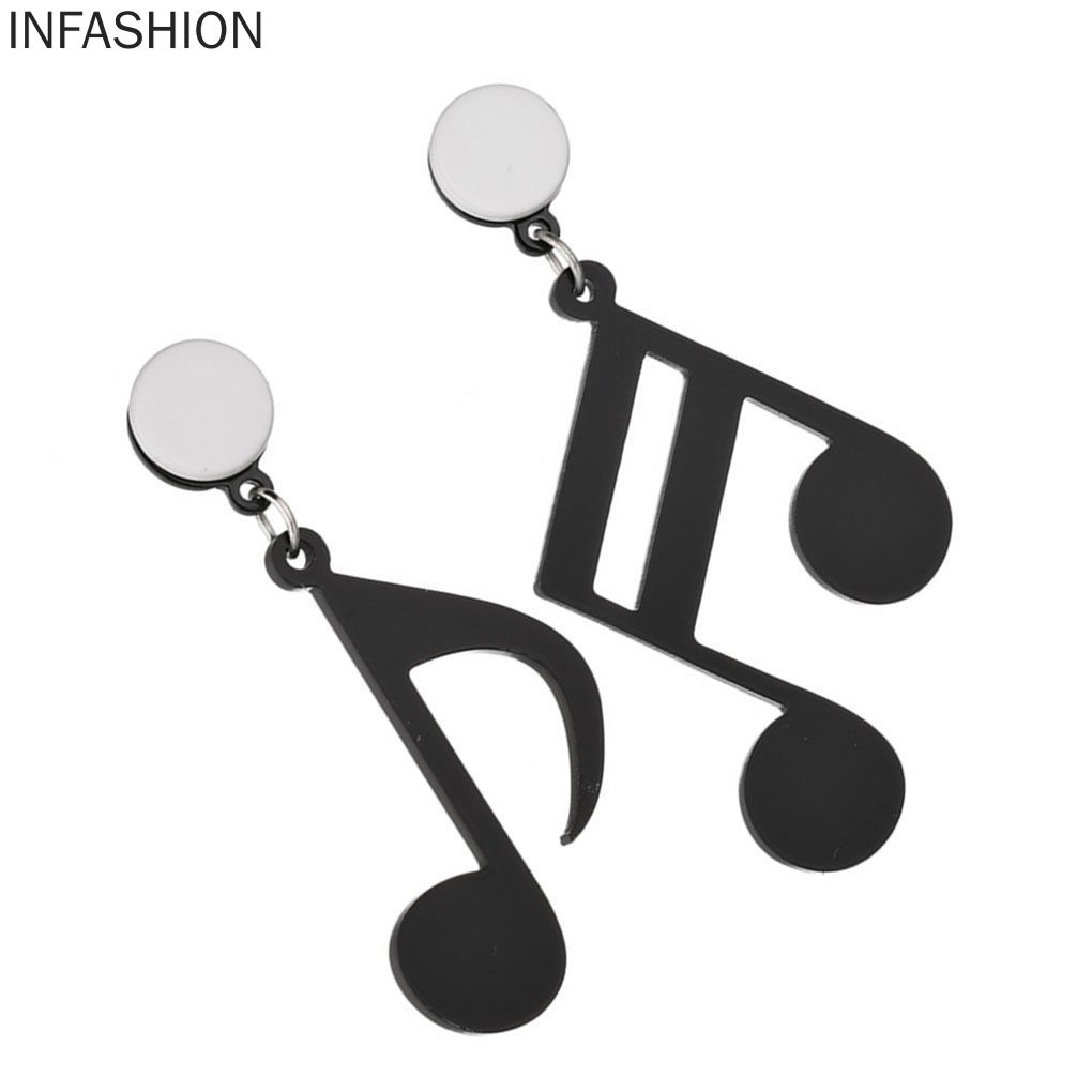 Khuyên Tai Nữ Hình Nốt Nhạc Thời Trang