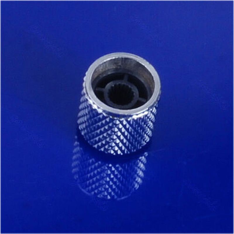 Núm Vặn Điều Chỉnh Âm Lượng Tông Bằng Kim Loại Màu Bạc Cho Đàn Guitar Điện / Bass