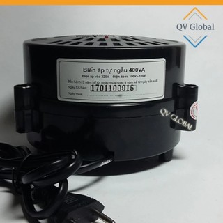 Đổi nguồn lioa 400VA - Biến áp đổi nguồn hạ áp 1 pha LiOA DN004 0.4KVA (Đen)