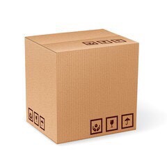 Combo 10 hộp carton size 10x10x8 cm