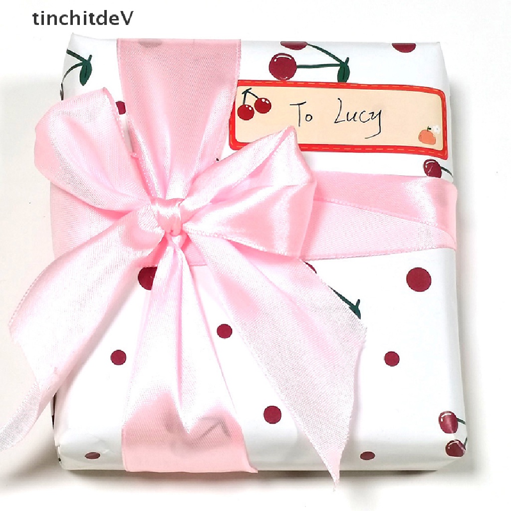 Cuộn 120 Nhãn Dán Ghi Tên Chai Lọ Họa Tiết Hoạt Hình Dễ Thương