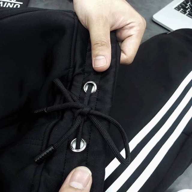 ( SP Kèm Video ) Quần Jogger Nỉ Quần Thể Thao 3 Sọc Lửng Nam, Co Dãn 4 Chiều | BigBuy360 - bigbuy360.vn