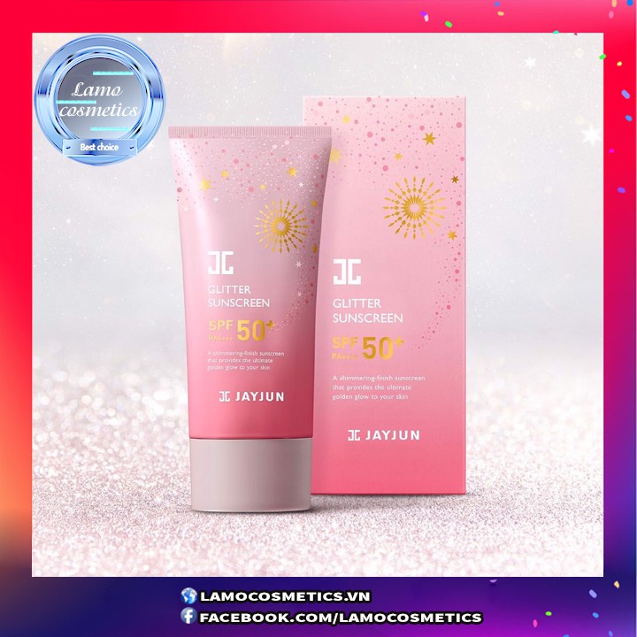 Kem Chống Nắng Cho Mặt và Toàn Thân JAYJUN x SODA Glitter Suncream 90ml Chính Hãng 100%