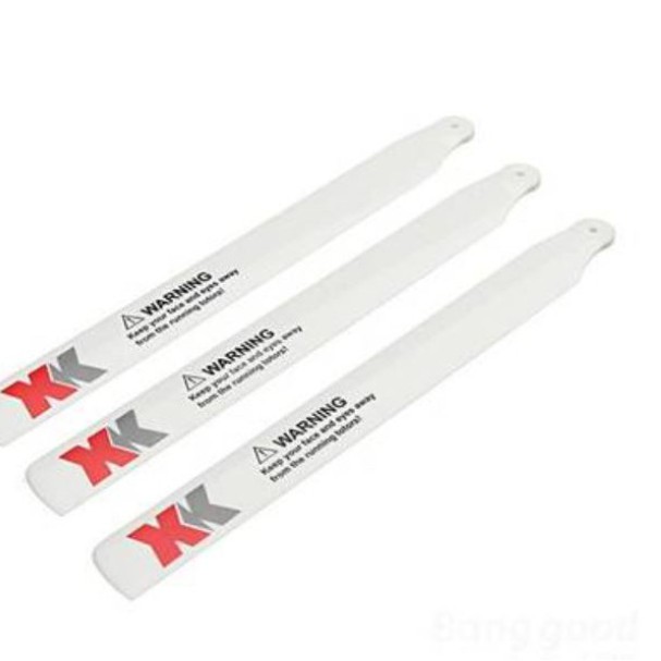 Bộ cánh quạt 3 cánh XK K123 AS350 máy bay trực thăng 6 kênh hãng XK,giá tốt