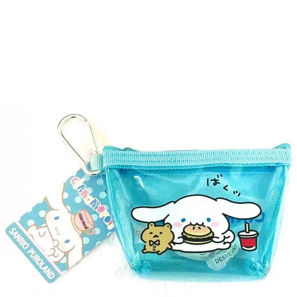 Túi Đựng Mỹ Phẩm / Tiền Xu Trong Suốt Hình Cinnamoroll Dễ Thương