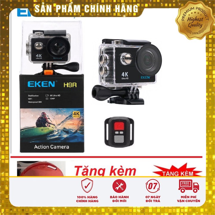 [Sale] [Freeship toàn quốc từ 50k] Camera hành động Eken H9/H9R ultra HD 4K wifi phiên bản 8.1 mới nhất .