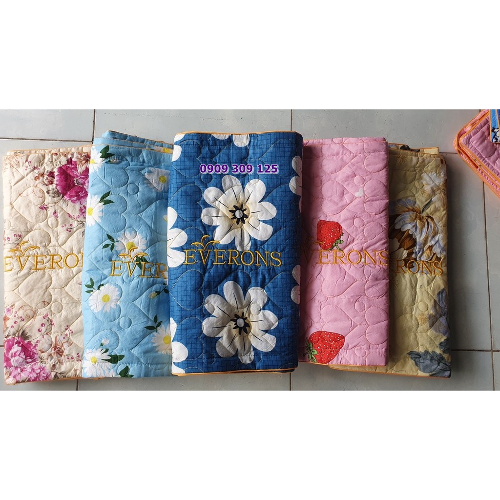 Vỏ gối cotton poly  40x60, 50x70, 35x100 và em bé( có khóa kéo)