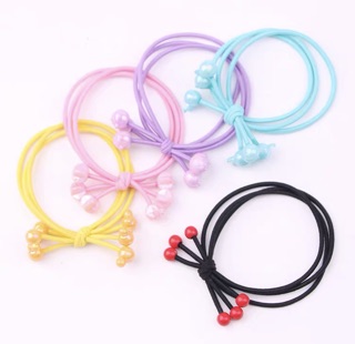 Sỉ 10 dây cột tóc đính hạt sắc màu