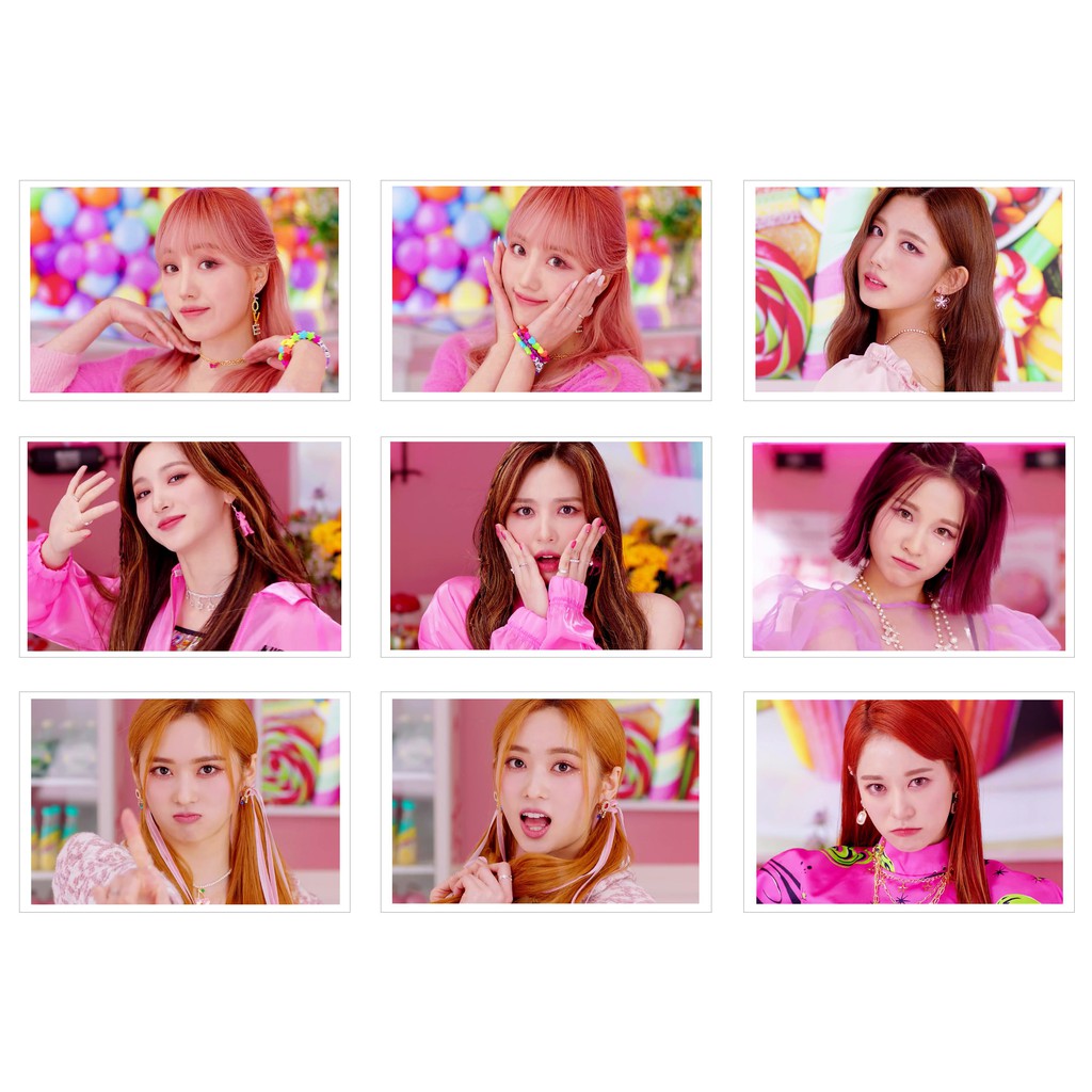 [Ép lụa] Lomo Card 27 Ảnh CHERRY BULLET - Love so sweet