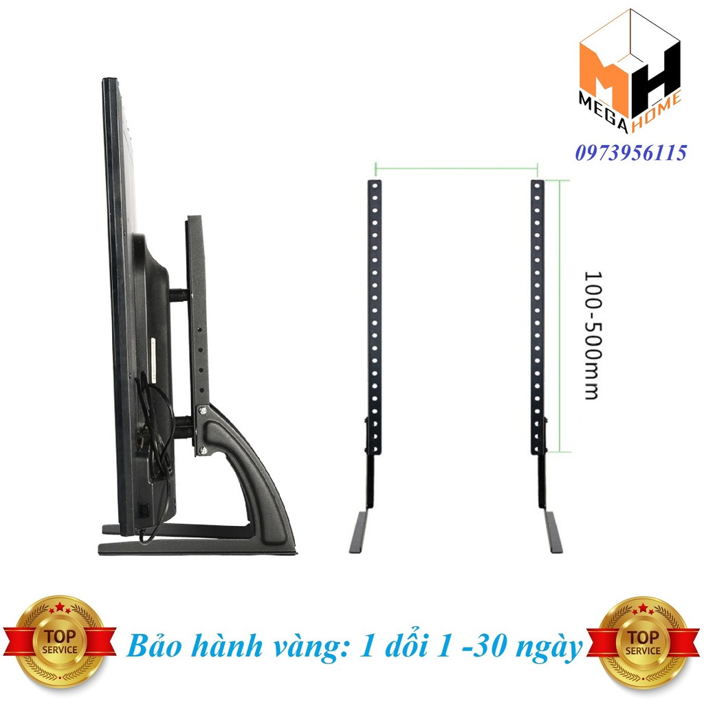 Chân đế tivi đa năng 19-65 inch dùng cho mọi hãng tivi hàng nhập khẩu chính hãng