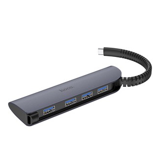 BỘ CHUYỂN ĐẦU TYPE-C SANG 4 CỔNG USB HOCO HB12