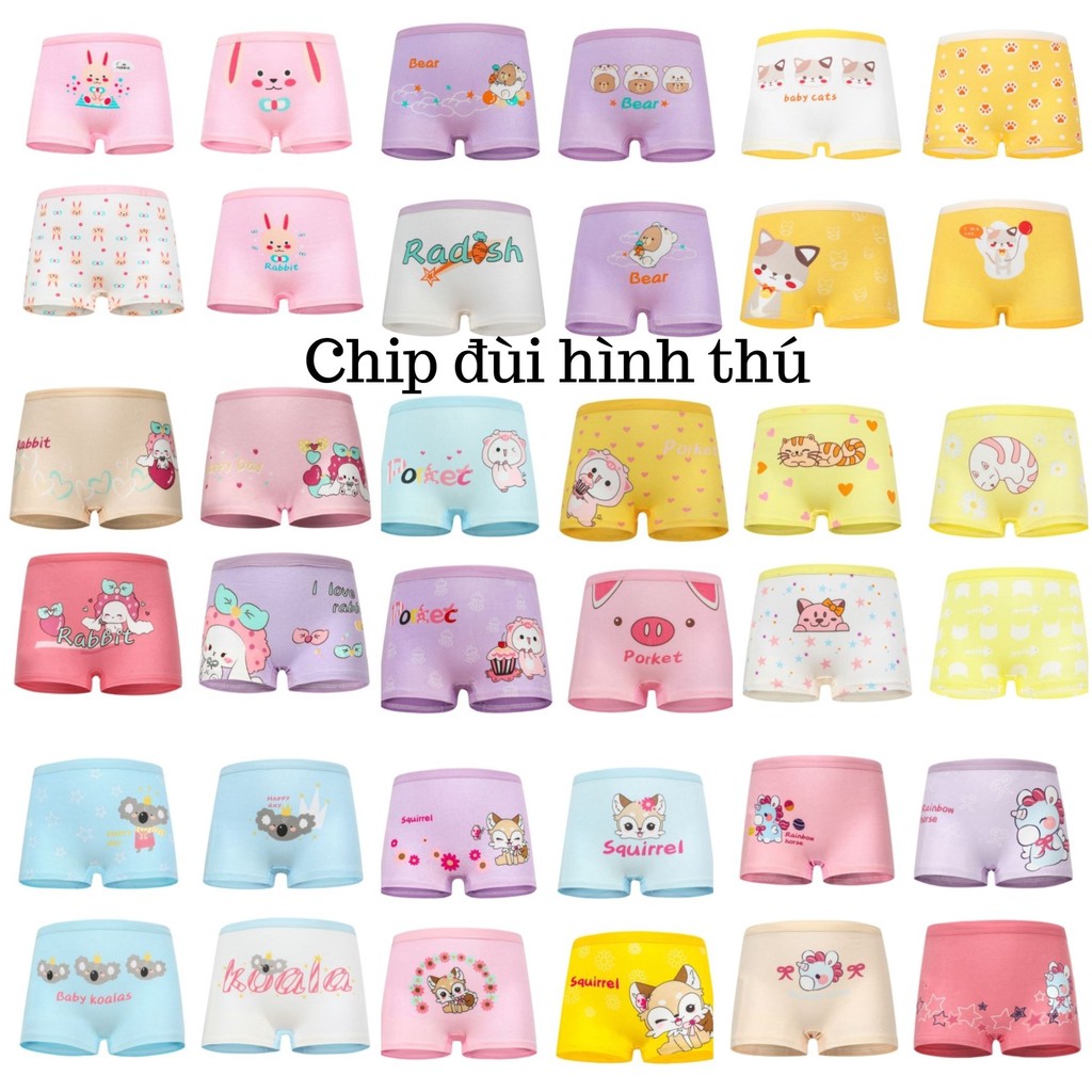 Quần chip siêu dễ thương cho bé gái (HN 265/ 266)