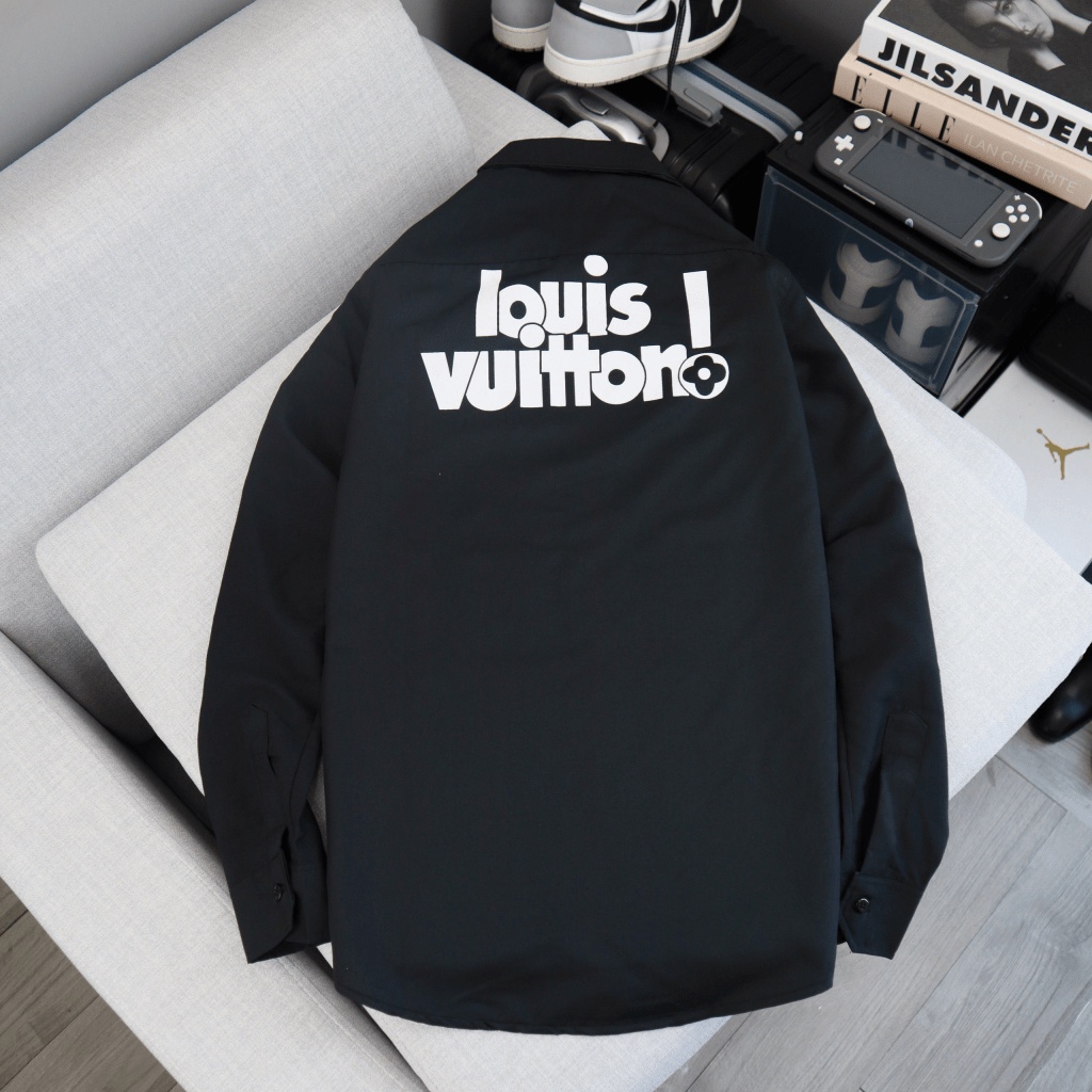 ÁO SƠ MI NAM HẠO TIÊT LVI ĐẸP SANG CÁ TÍNH THỜI TRANG SÀNH ĐIỆU CHẤT LIỆU LỤA CAO CẤP CO GIẢN COA HAI MÀU ĐEN TRẮNG