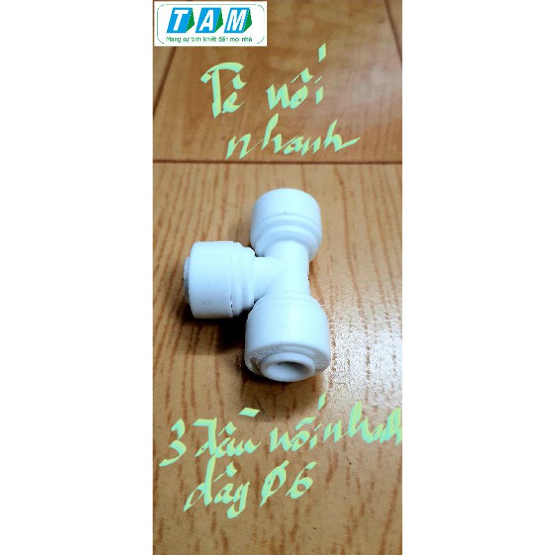 Tê đấu nhanh 3 đầu dây 6
