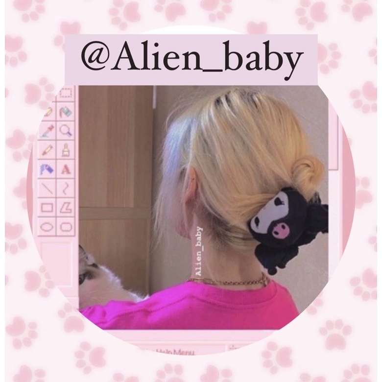 SẴN KẸP TÓC SANRIO hình Cinna, hello kitty, my melody, kuromi siêu đáng yêu