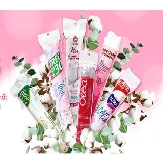 Combo 5 bông tẩy trang Ipek 80 miếng