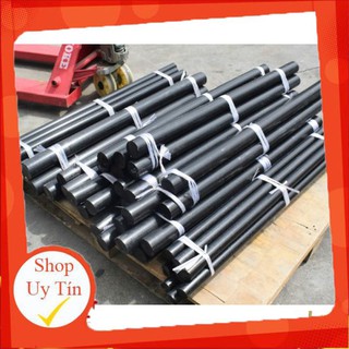 GIÁ RẺ Nhựa POM phi 10mm*500mm -Màu đen