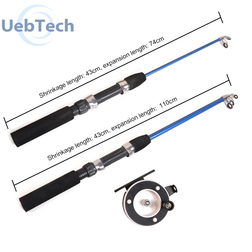 Cần Câu Cá Trên Băng Mùa Đông Mini Tiện Dụng