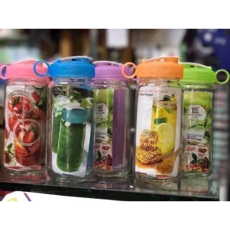 Bình thuỷ tinh đa năng của vinamilk