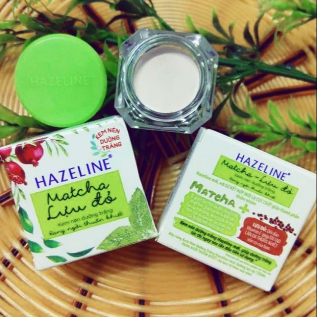 Kem Nén Dưỡng Trắng Matcha Lựu Đỏ và Kem Dưỡng Da Tay Mềm Mại
