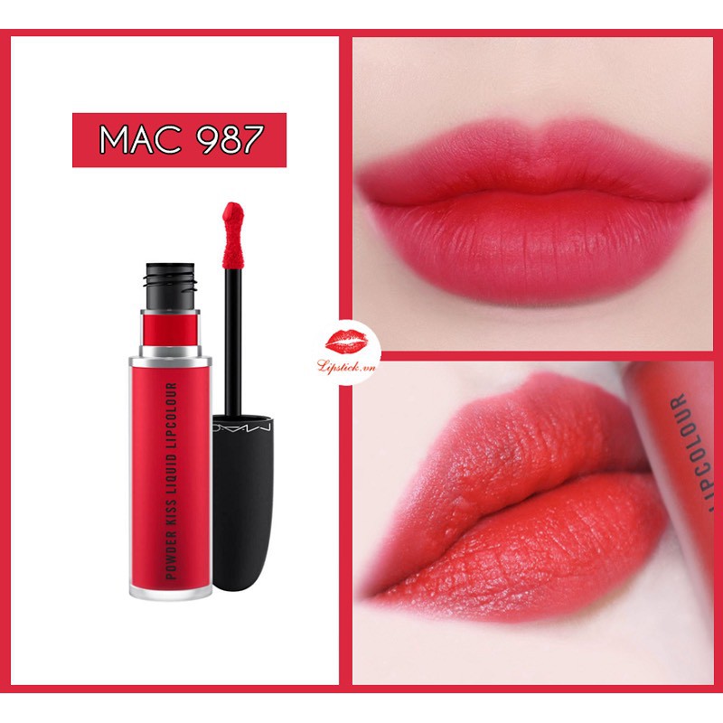 Son kem Mac chính hãng Power kiss liquid 998, 991, 989, 992 full box có bill date tới 2023 | BigBuy360 - bigbuy360.vn