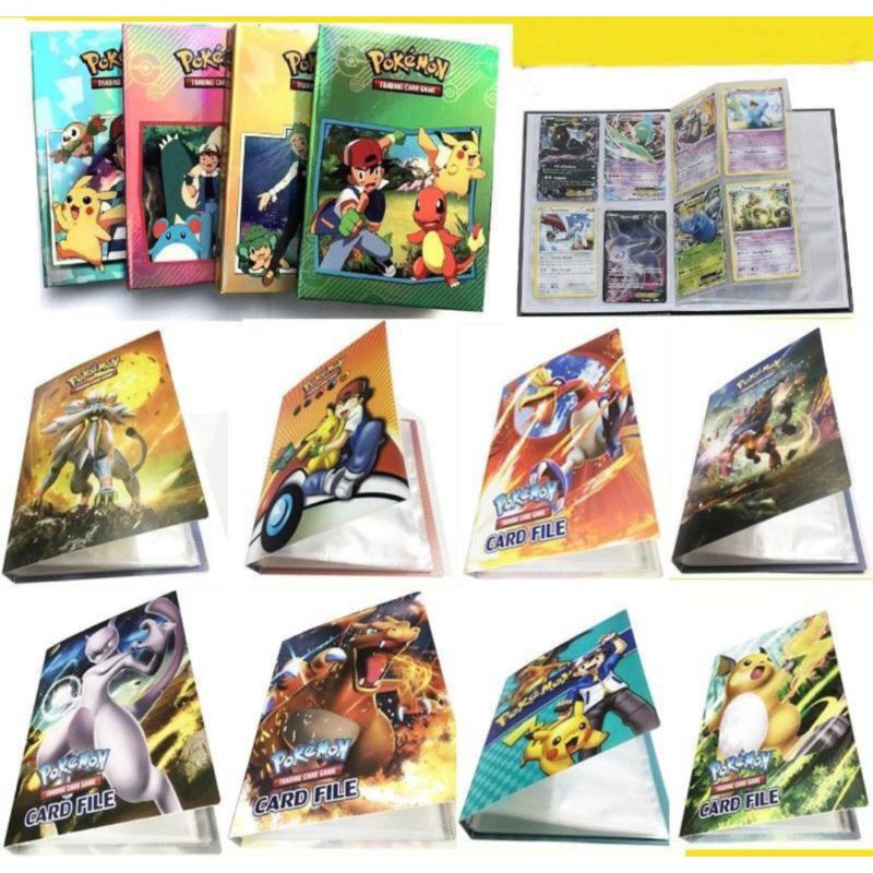 Album đựng thẻ bài Pokemon nhiều mẫu đẹp