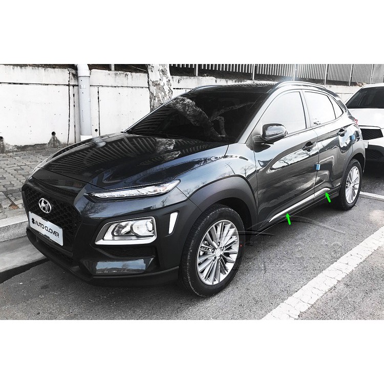 NẸP SƯỜN TRANG TRÍ HYUNDAI KONA chuẩn theo form xe