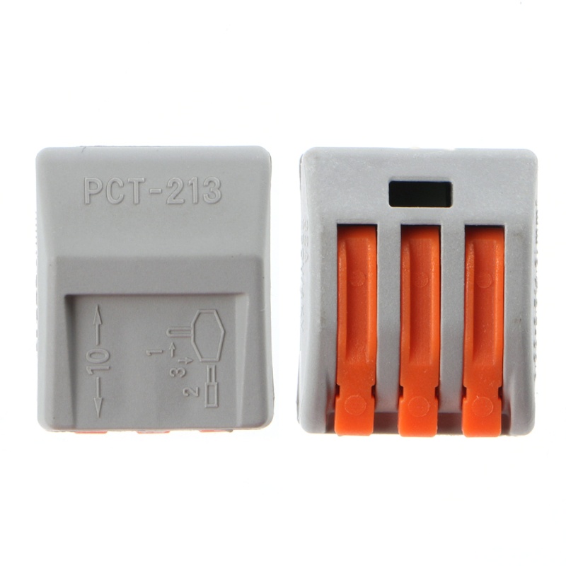 Set 10 Khối Đấu Nối Dây Điện 3 Chiều Có Thể Tái Sử Dụng