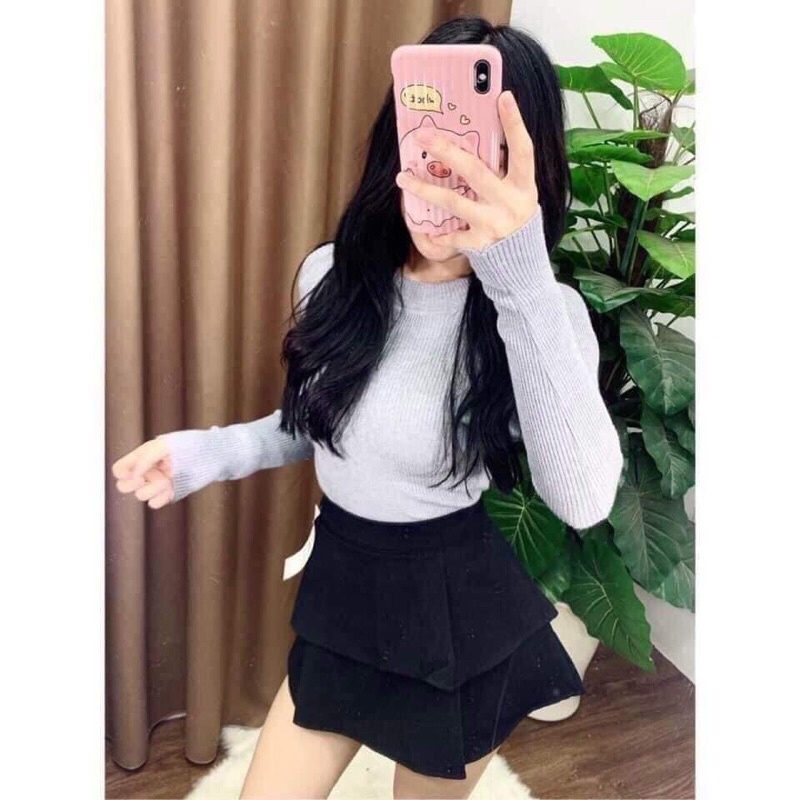 Combo 3 áo len tăm cổ 3 phân