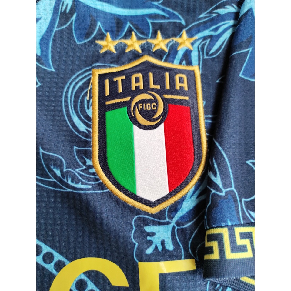 Bộ Áo Đá Banh Italia Nam Phong Cách Trẻ Trung Cá Tính Mới Nhất - Áo Đá Bóng Đẹp 2022 pp Bởi Be Happy Sport ITA001
