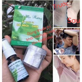 Xịt Hôi Nách -Hôi Chân Triệt Để [Chính Hãng Thanh Mộc Hương]