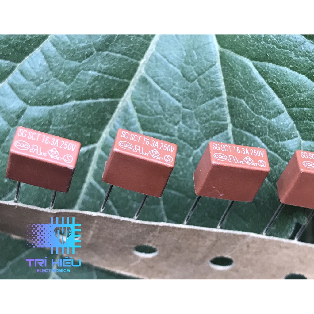 Cầu chì hộp vuông 250V 6.3A/2.5A