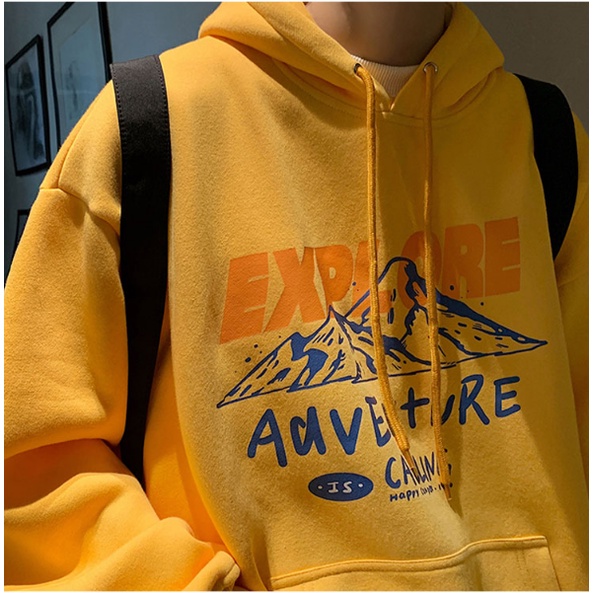 Áo hoodie dài tay in hình dê thiết kế mới thời trang mùa xuân thu dành cho nam